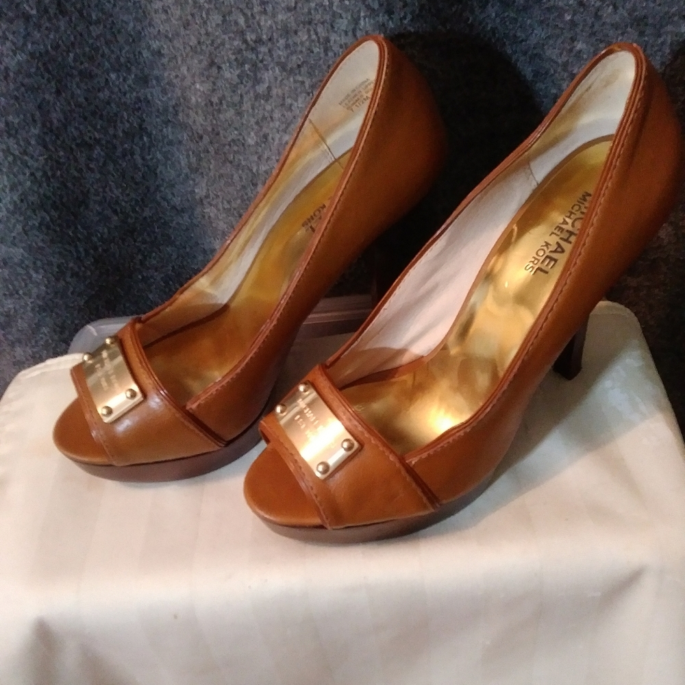 Michael Kors open toed high heels